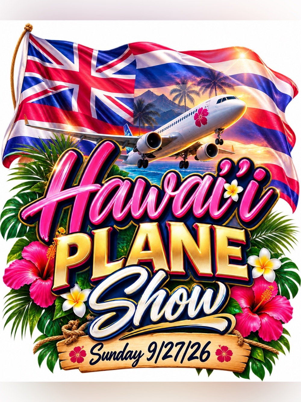 Hawai’i Plane Show SUNDAY 09/27/26